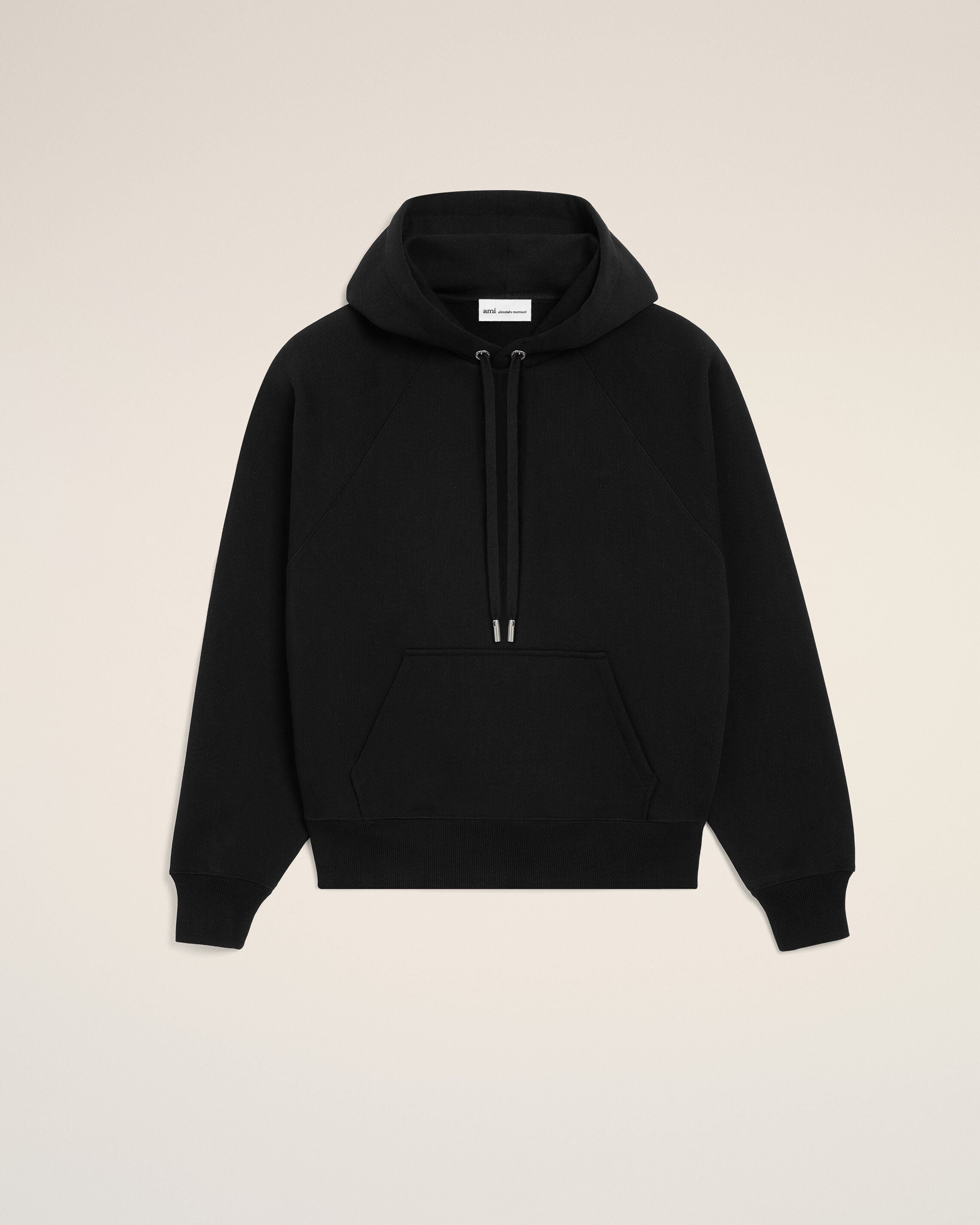 Moletom Ami De Coeur de Algodão Preto | AMI PARIS